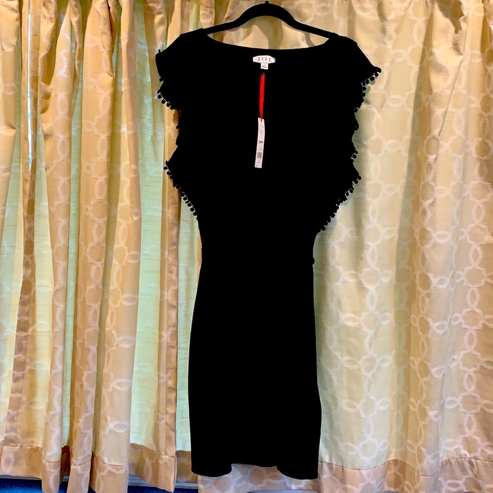 Elle Black Garden Party Dress